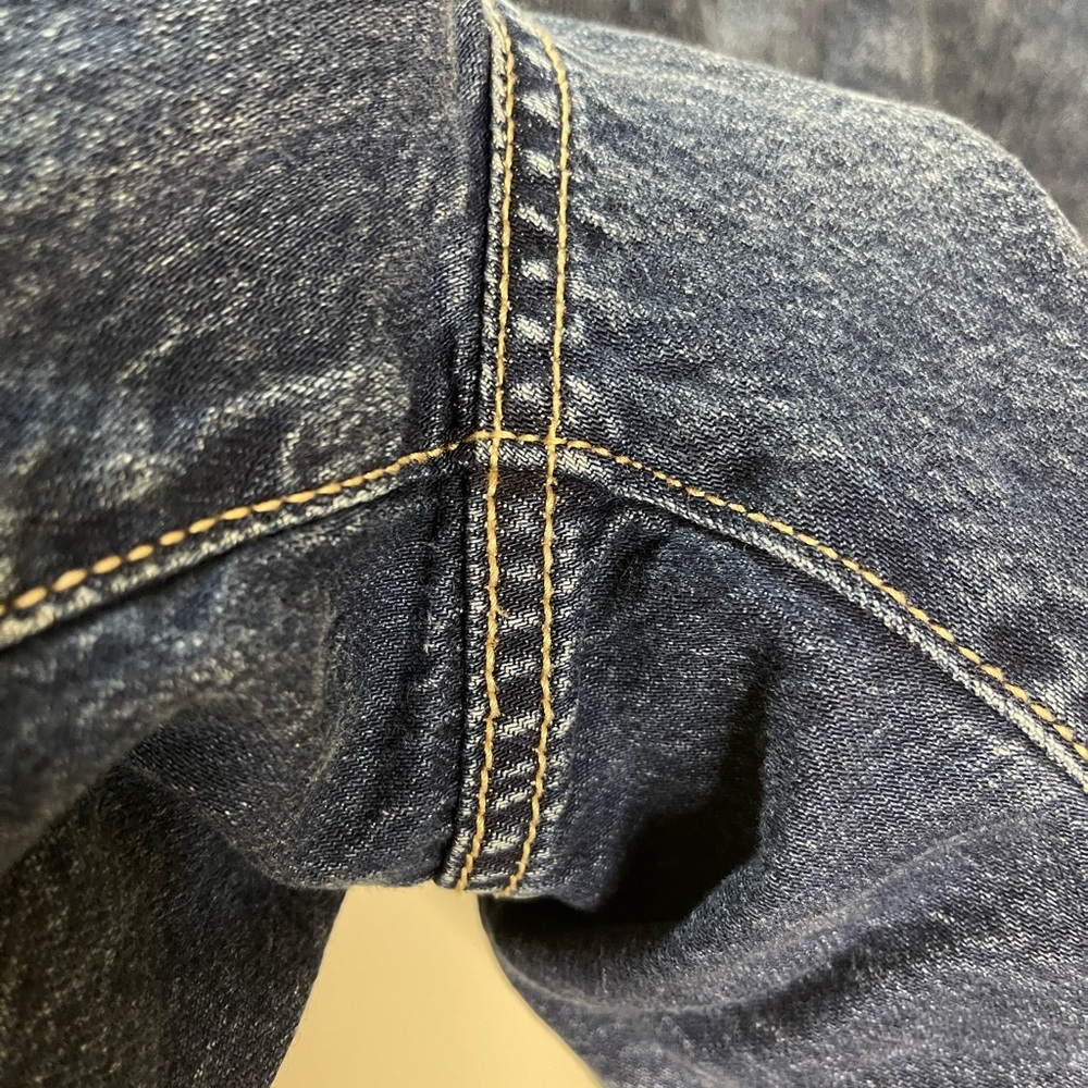 Ava & Viv Classic Blue Denim Jeans With Stretch Size 22 - Picture 3 of 7